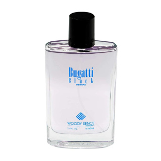 ادوپرفیوم مردانه وودی سنس مدل Bugatti Black حجم 100 میلی لیتر