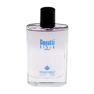 ادوپرفیوم مردانه وودی سنس مدل Bugatti Black حجم 100 میلی لیتر