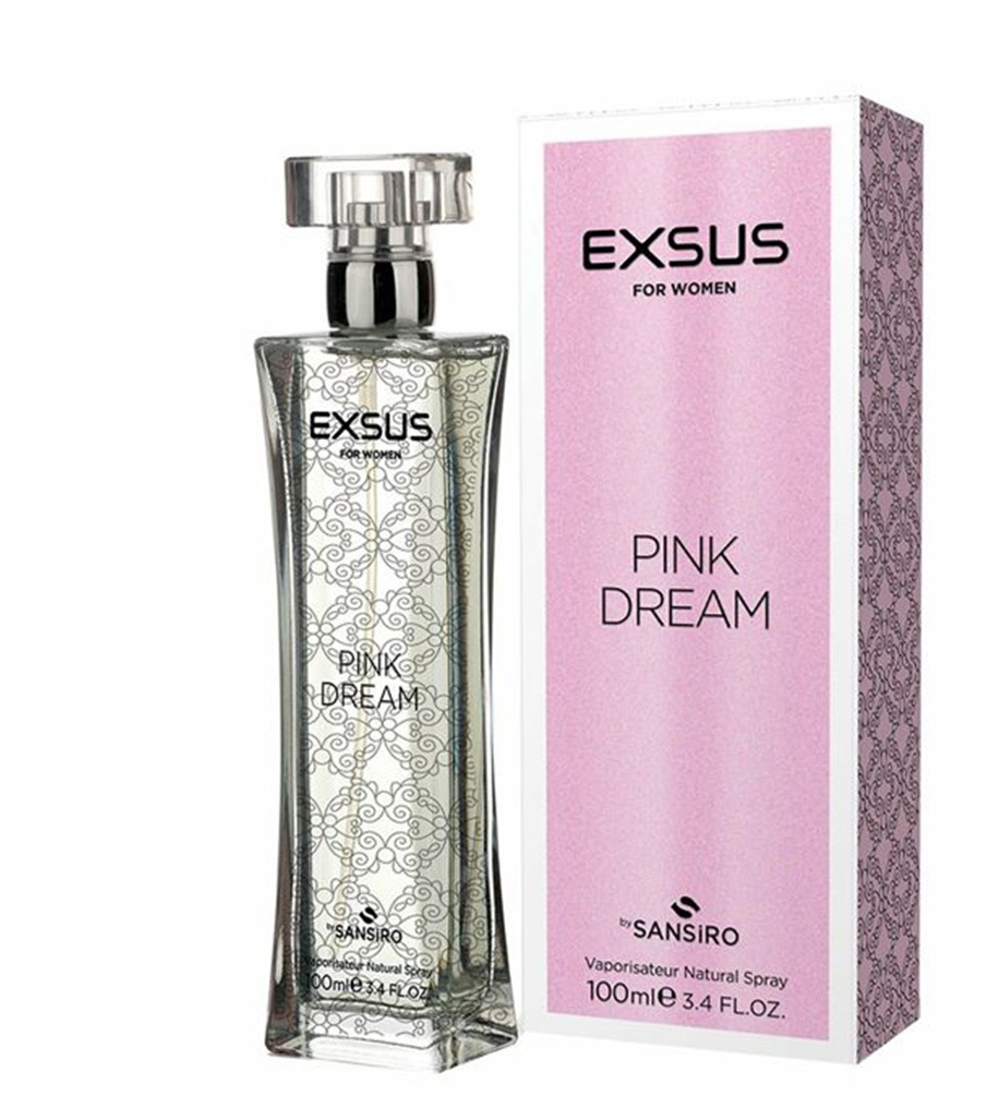 ادو پرفیوم زنانه سنسیرو مدلExsus pink dreamحجم 100 میلی لیتر
