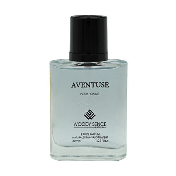 عطر جیبی مردانه وودی سنس مدل اونتوس Aventuse حجم 30 میلی لیتر